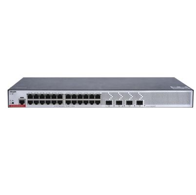 24-Port Gigabit Ruijie Switch With 10G SFP+ & PoE+ Support Layer 2 Managed Web/CLI Control