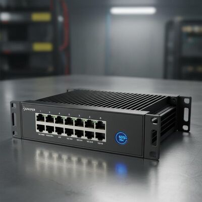 Juniper ACX2200 Enterprise Router with Fanless Design, 60 Gbps Throughput, and 12-Port Density for Harsh Environments