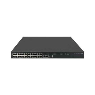 H3C LS-6520X-26MC-UPWR-SI PoE++ Switch 30W Per Port , 370W Total , 26-Port Gigabit L2 Managed Switch