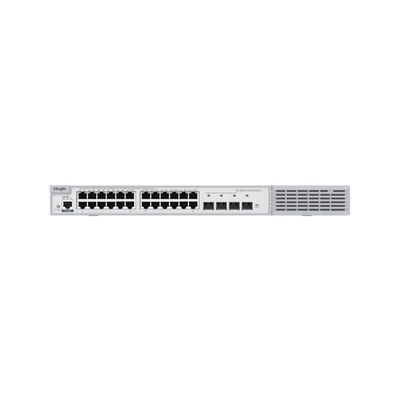 High-Performance Ruijie Switch With 24-Port PoE+ 10G Uplink For SMB Networks