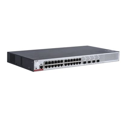 High-Performance 24-Port Ruijie Switch With 4 SFP Slots Advanced Security Features