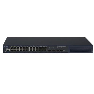 24-Port Gigabit Ruijie Switch With 10G SFP+ & PoE+ Support Layer 2 Managed Web/CLI Control