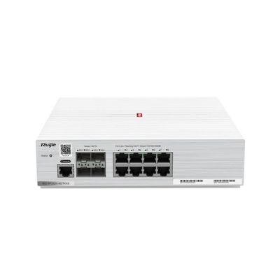 Ruijie Switch RG-SF2920-8GT4XS 8-Port Gigabit + 4 SFP Web Managed Fanless For SMBs