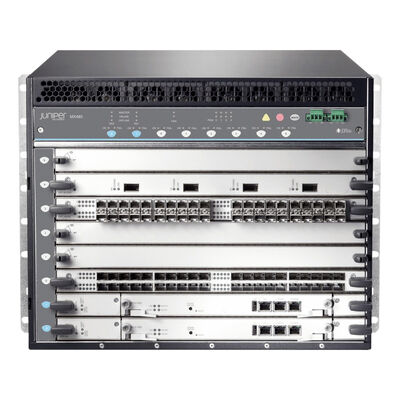 Juniper MX204 Modular Router with 400Gbps per Slot Performance in Compact 2RU Form Factor and Integrated Firewall
